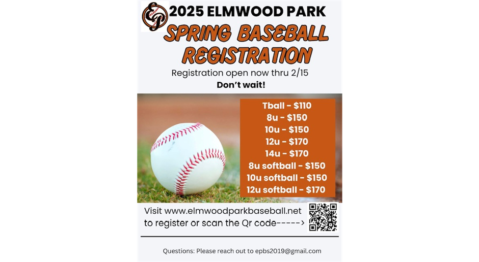 Spring Registration is now Closed